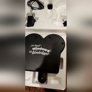 Window Wonderland Christmas Halloween 12 movies shows projector system